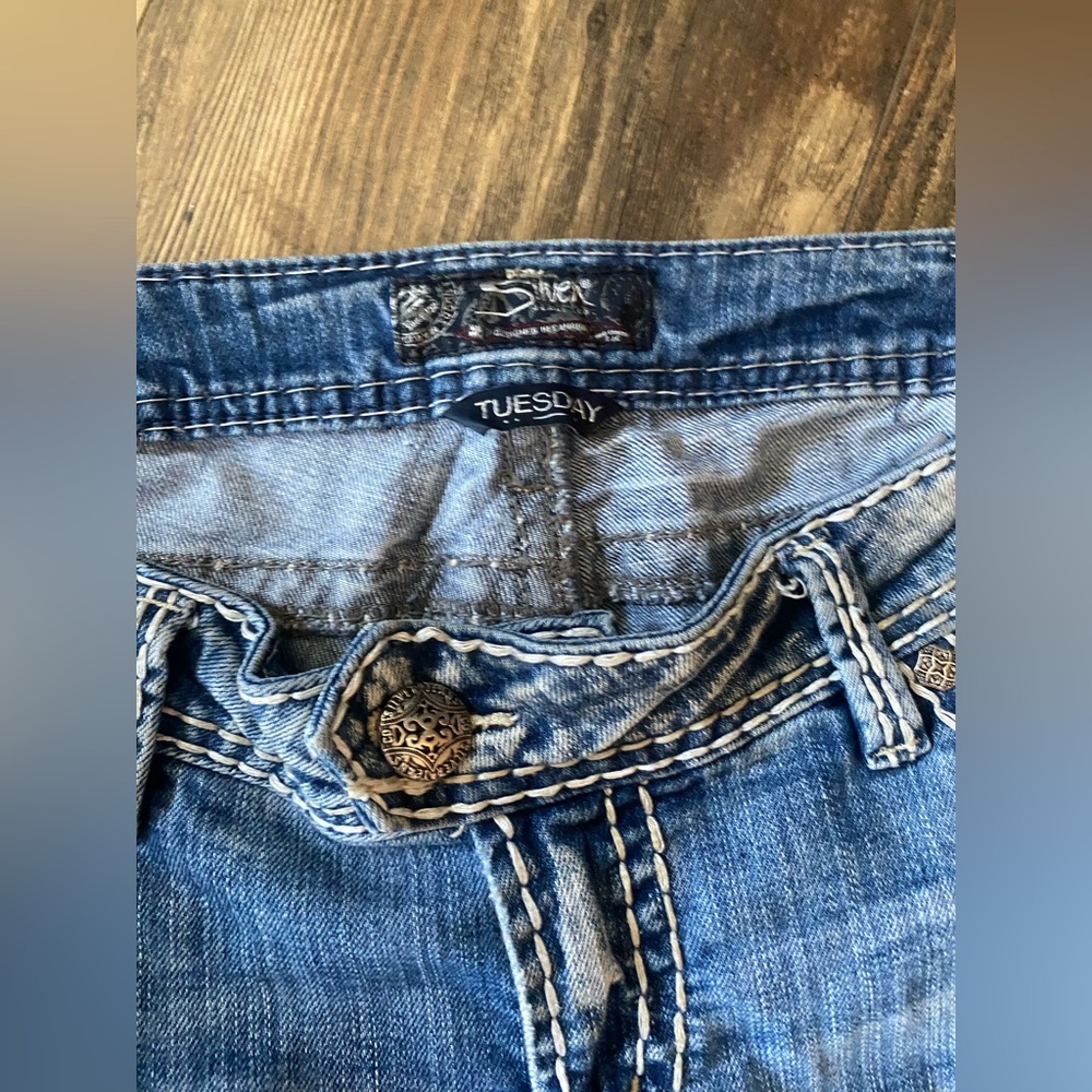 SILVER Jeans Tuesday W34/L33 - Picture 3 of 7